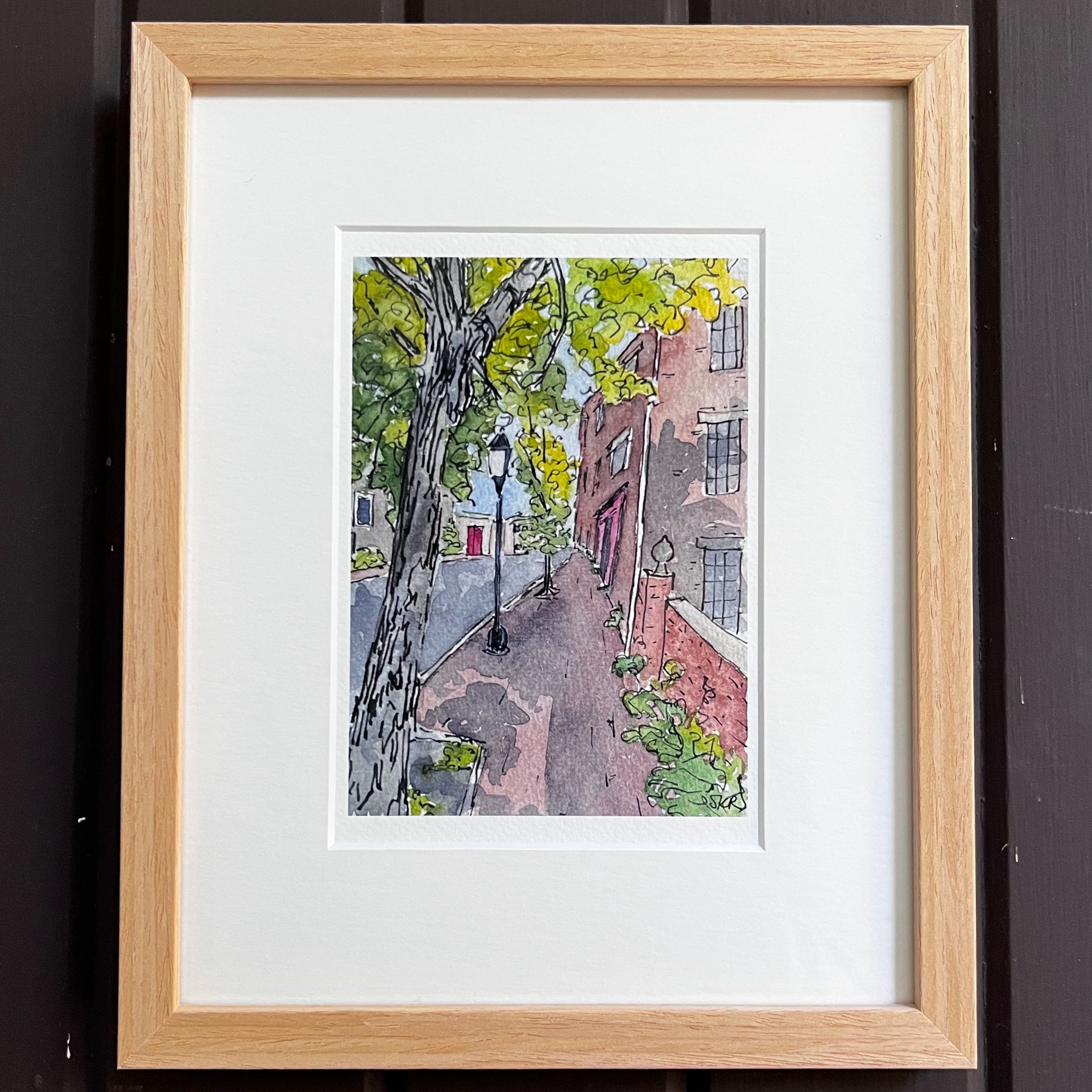 Cobblestone Street - 5x7 Print