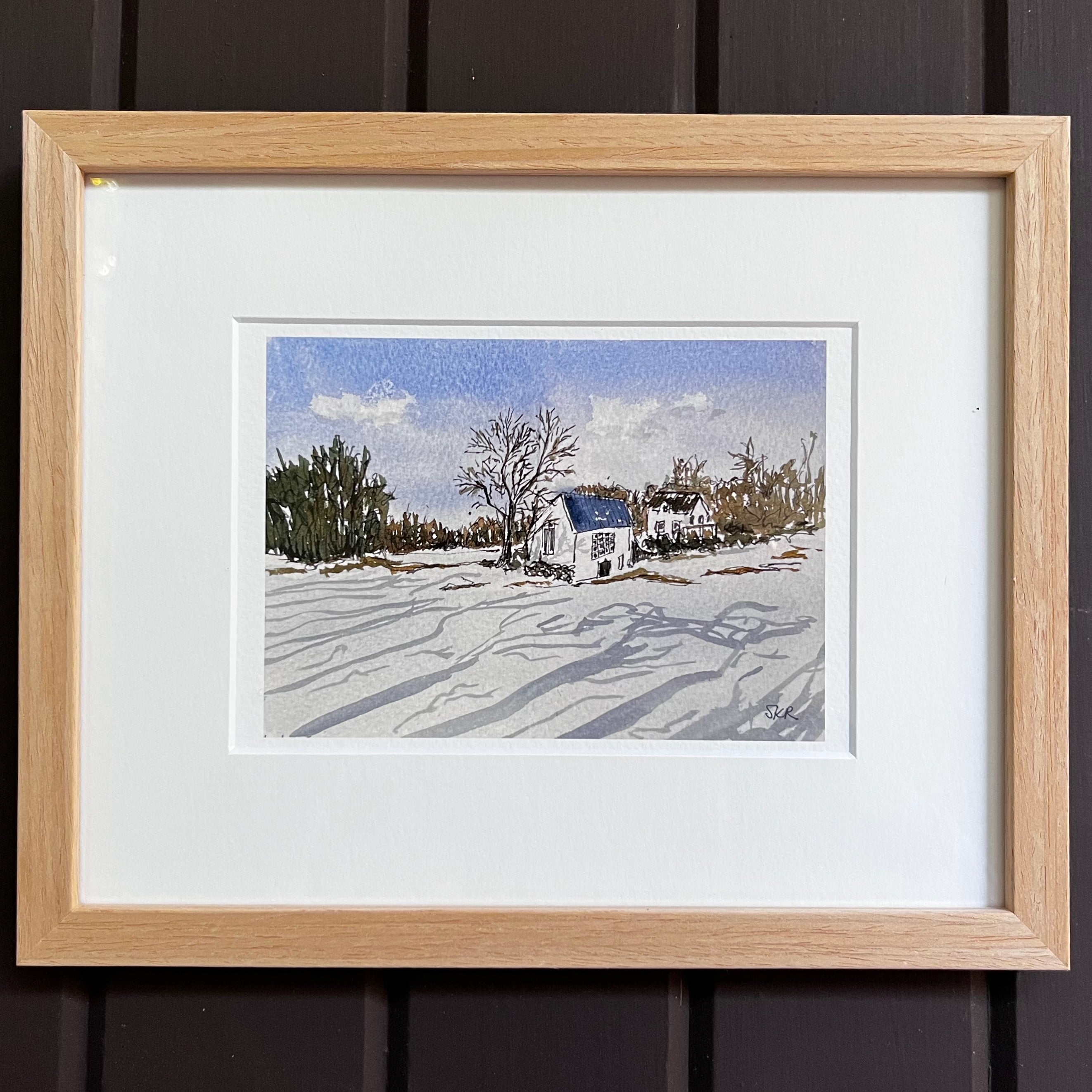 Snowy Meadow - 5x7 Print